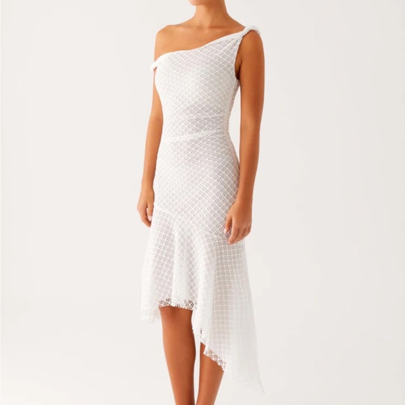 Peppermayo White Asymmetrical Dress - Picture 6 of 7